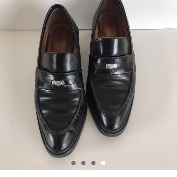 Coach Heath Penny Loafers with silver coach coin - Picture 4 of 4